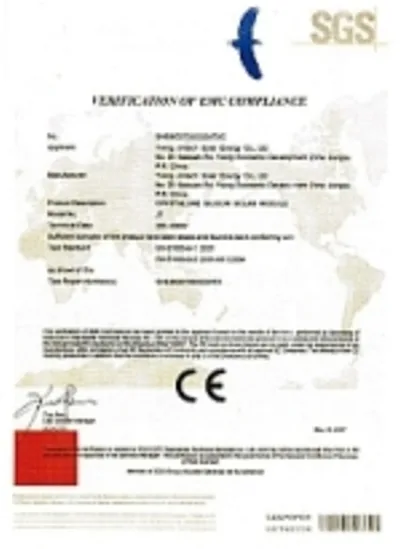 Certifikát SOLARTECH - technické normy